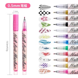 Nail art marker pen